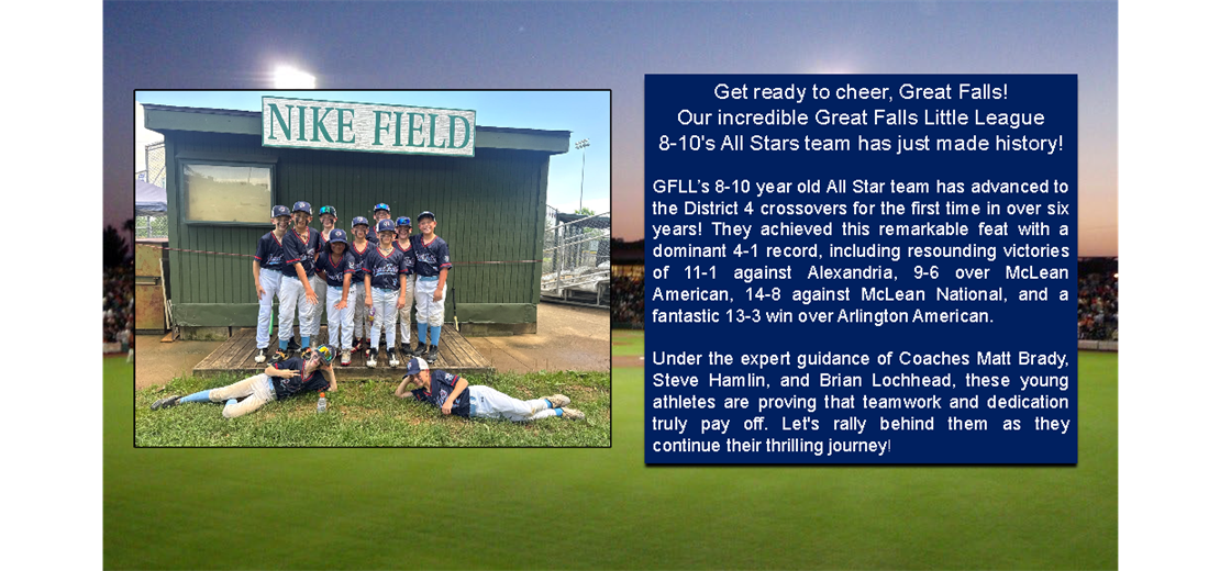 GFLL All Star team advances to Crossovers!